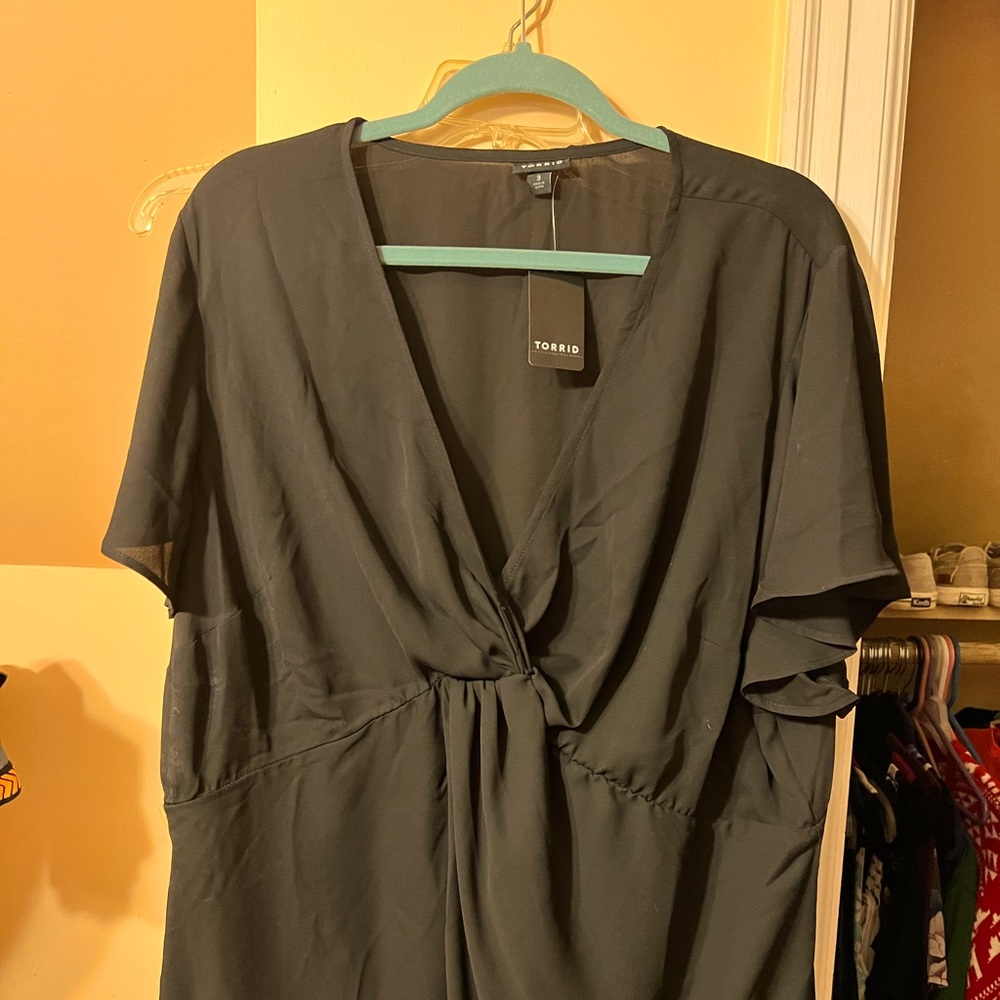 Torrid babydoll size 3 sheer top